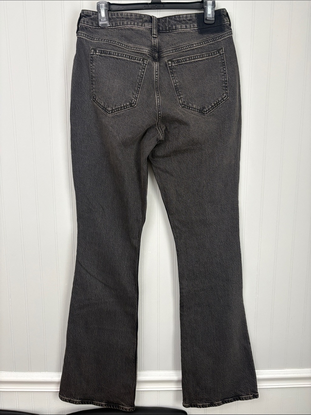 New Abercrombie & Fitch Curve Love Mid Rise Bootcut Jeans Women Size 28 Long - Picture 2 of 7